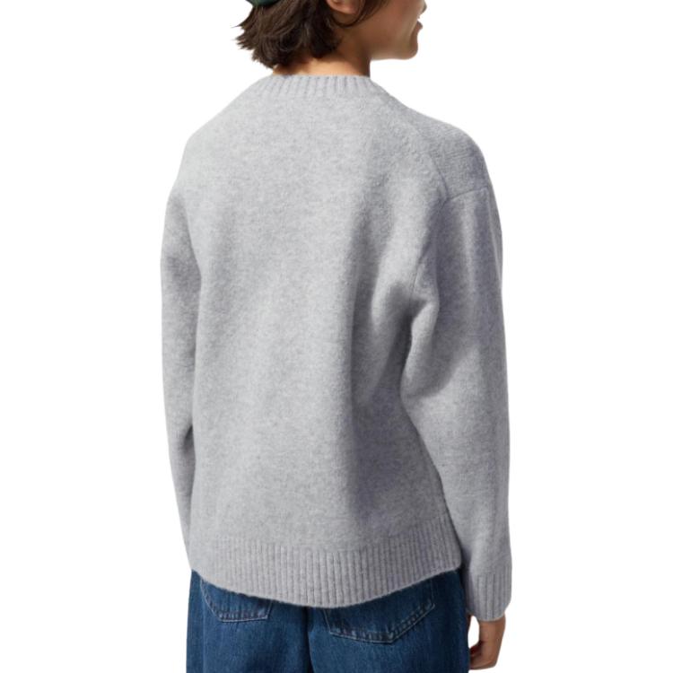 свитер UNIQLO (серый) — фото 3