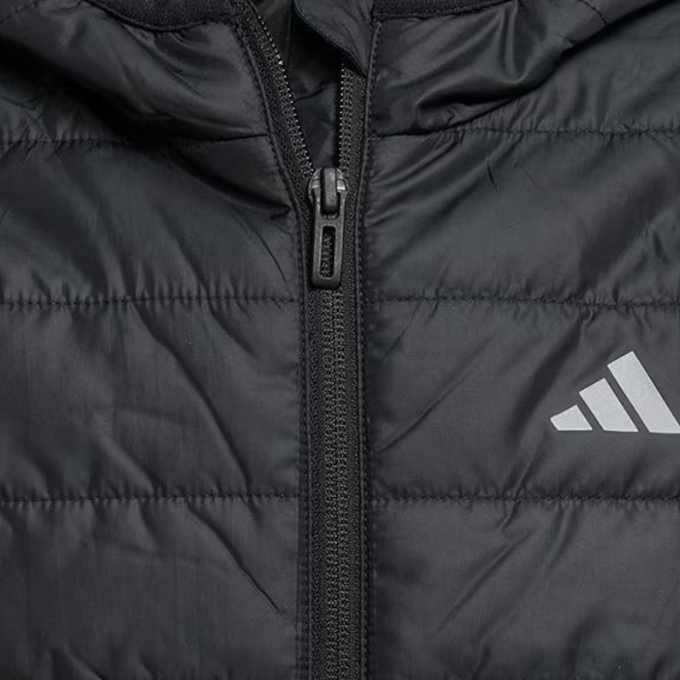 Детская куртка adidas Essentials (синяя) — фото 4