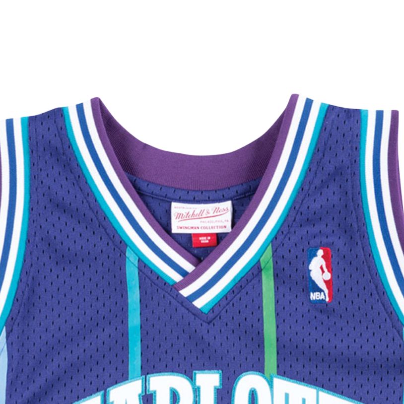 Mitchell Ness «NBA Charlotte Hornets 94 Alonzo Mourning» Swingman Alternate jersey top