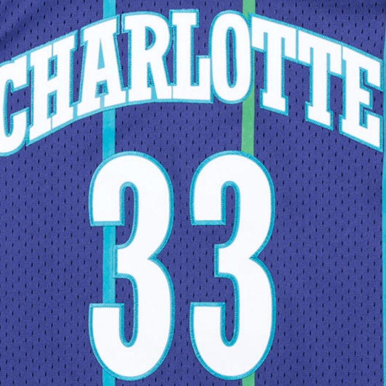 Mitchell Ness «NBA Charlotte Hornets 94 Alonzo Mourning» Swingman Alternate jersey top
