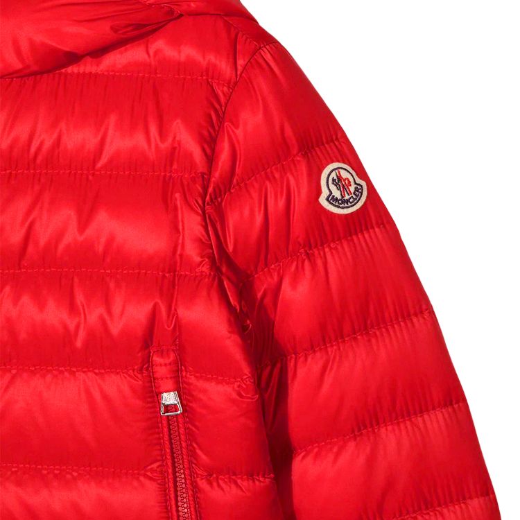 Пуховик Moncler (красный) — фото 3