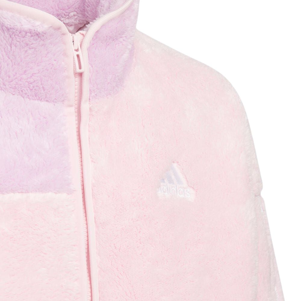 Детская куртка adidas (розовый) — фото 4