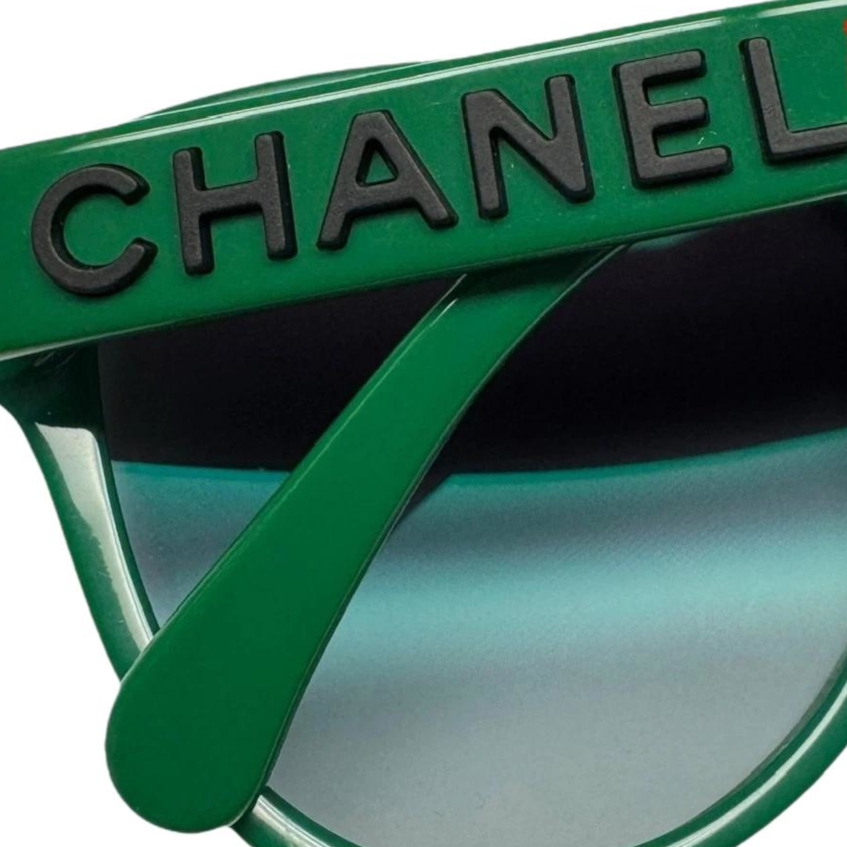 Женские очки Chanel (зеленый) — фото 5