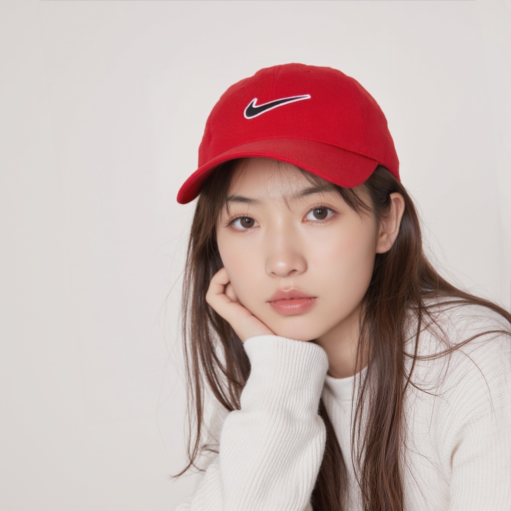 Кепка Nike Heritage Cap (красная) — фото 3