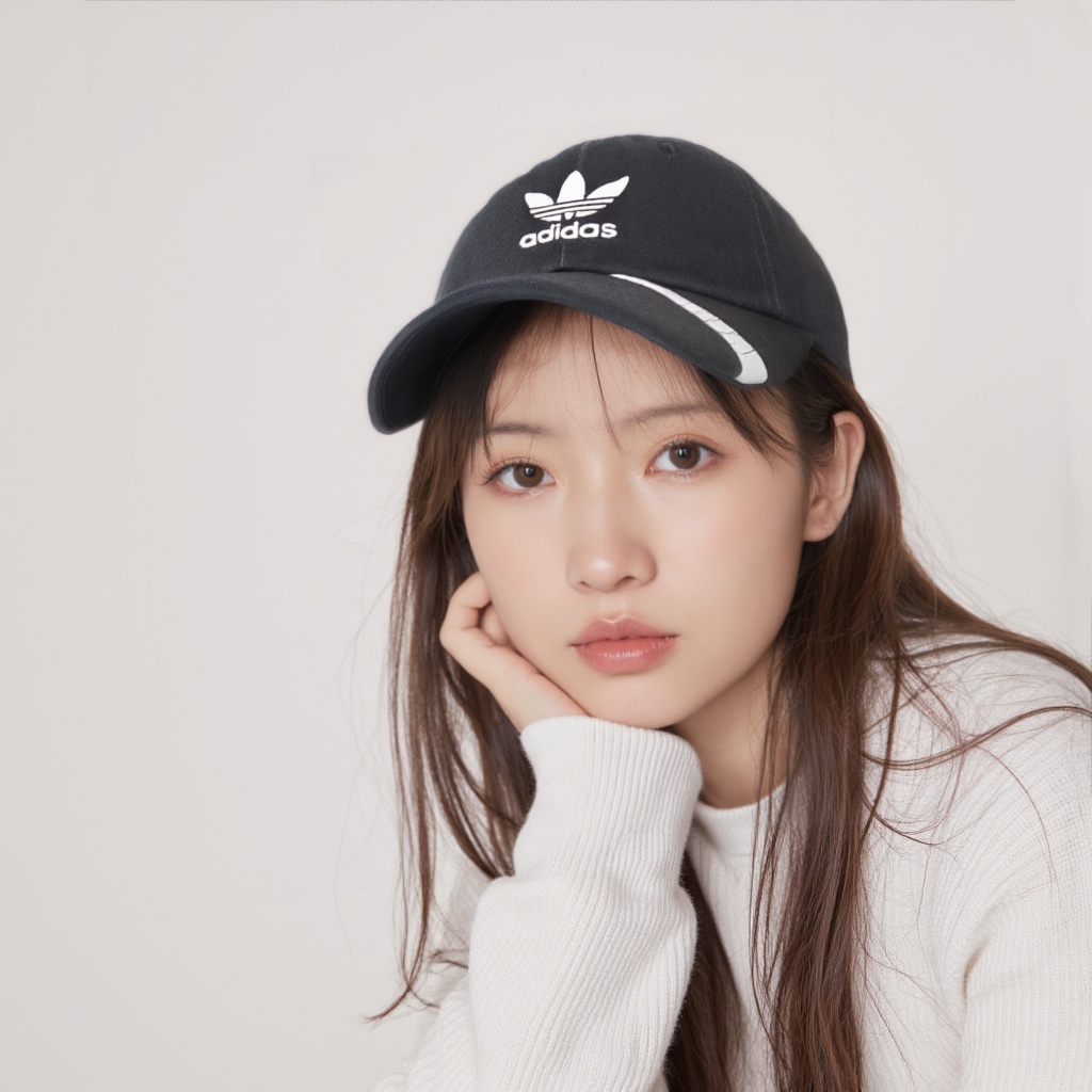 Бейсболка adidas originals CAP (черная) — фото 3