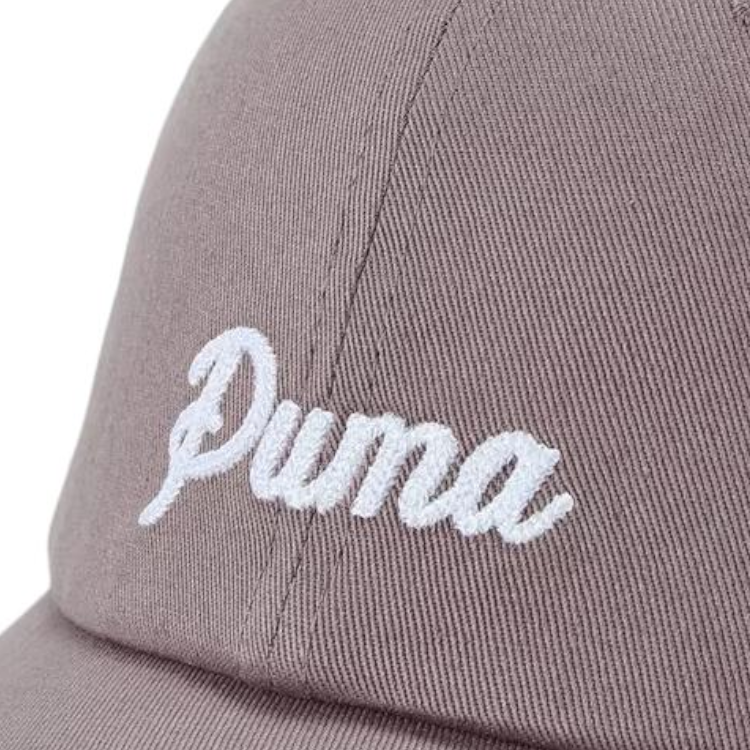 Унисекс кепка PUMA logo (коричневый) — фото 3