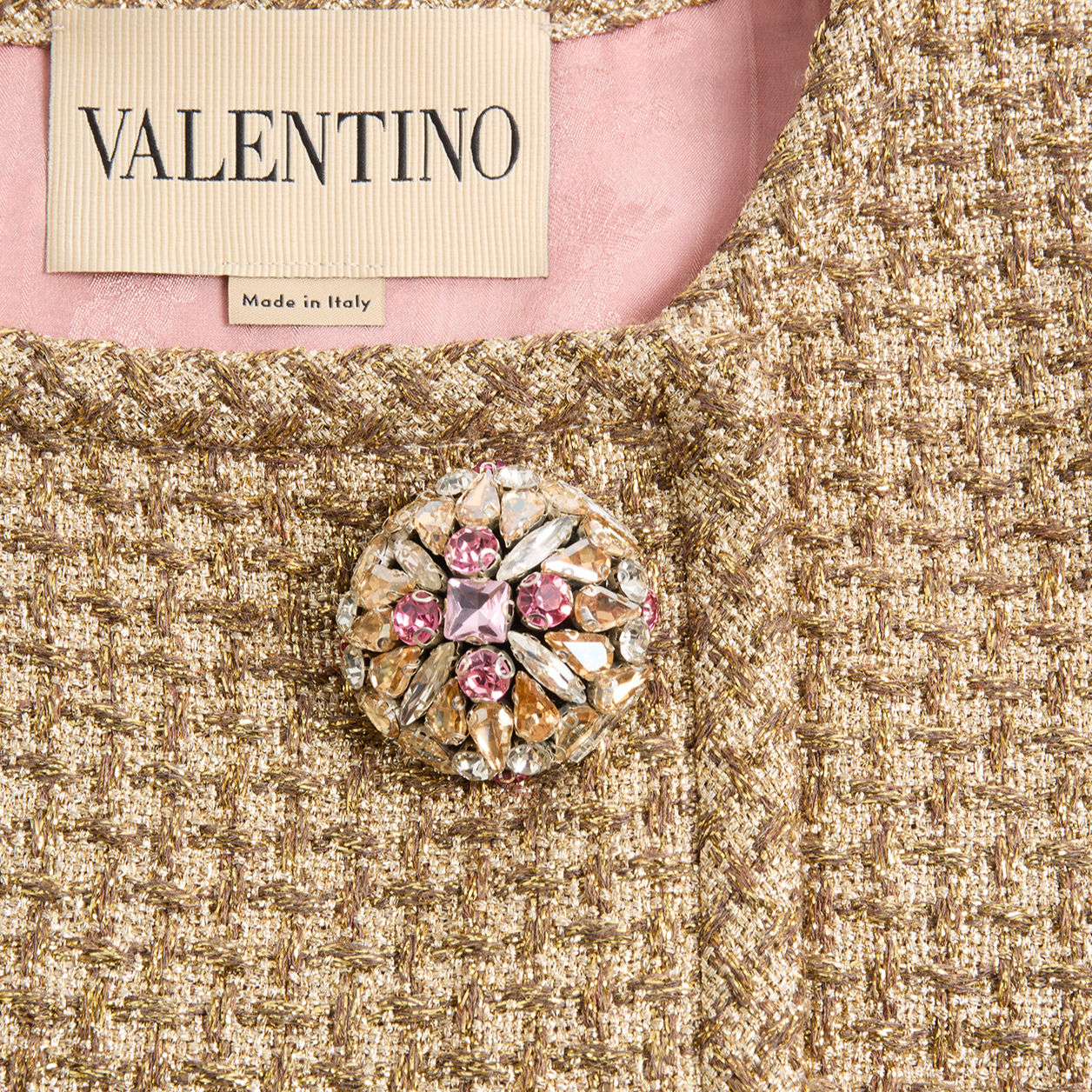 Женское платье Valentino SS26 CANESTRELLO (розовый) — фото 6