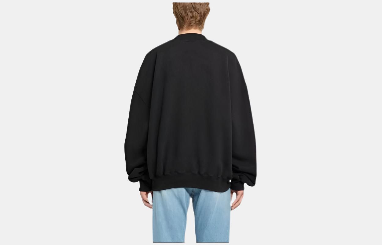 Мужской свитер OFF-WHITE (черный) — фото 7
