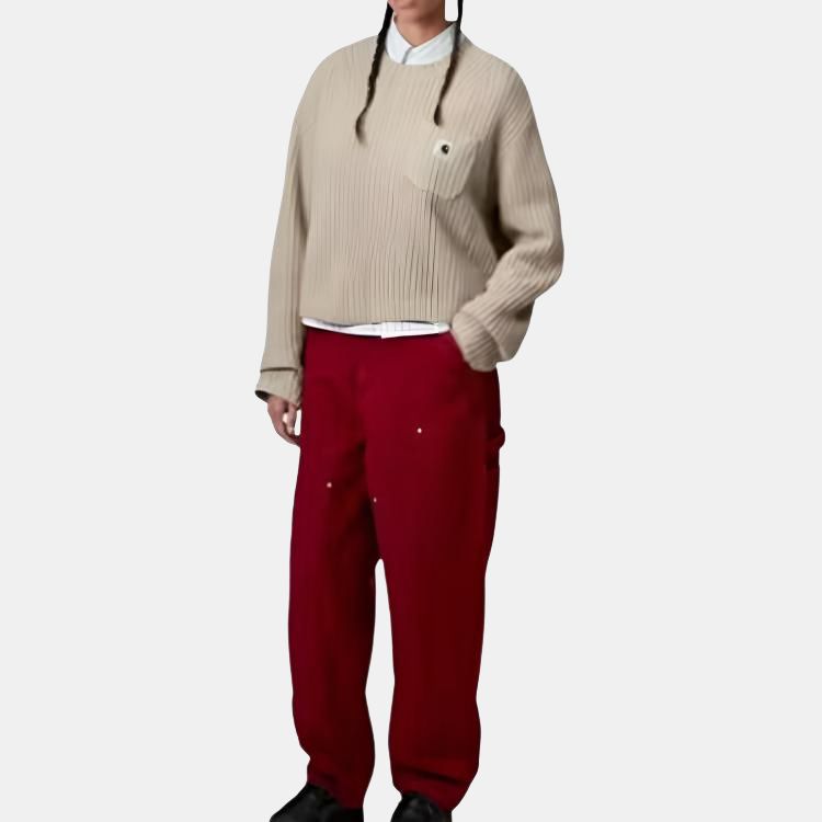 Женский свитер Carhartt WIP W' Mira Sweater (коричневый) — фото 5