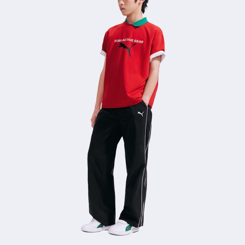 Футболка PUMA Young Streetwear T-shirt (зеленая) — фото 2