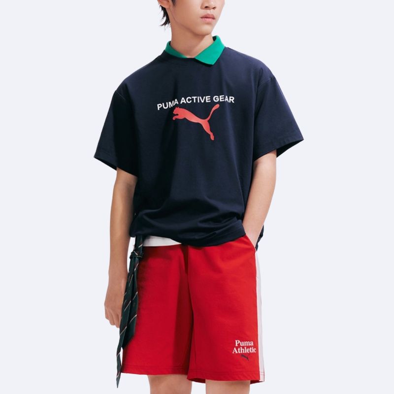 Футболка PUMA Tyoung (зеленая) — фото 3