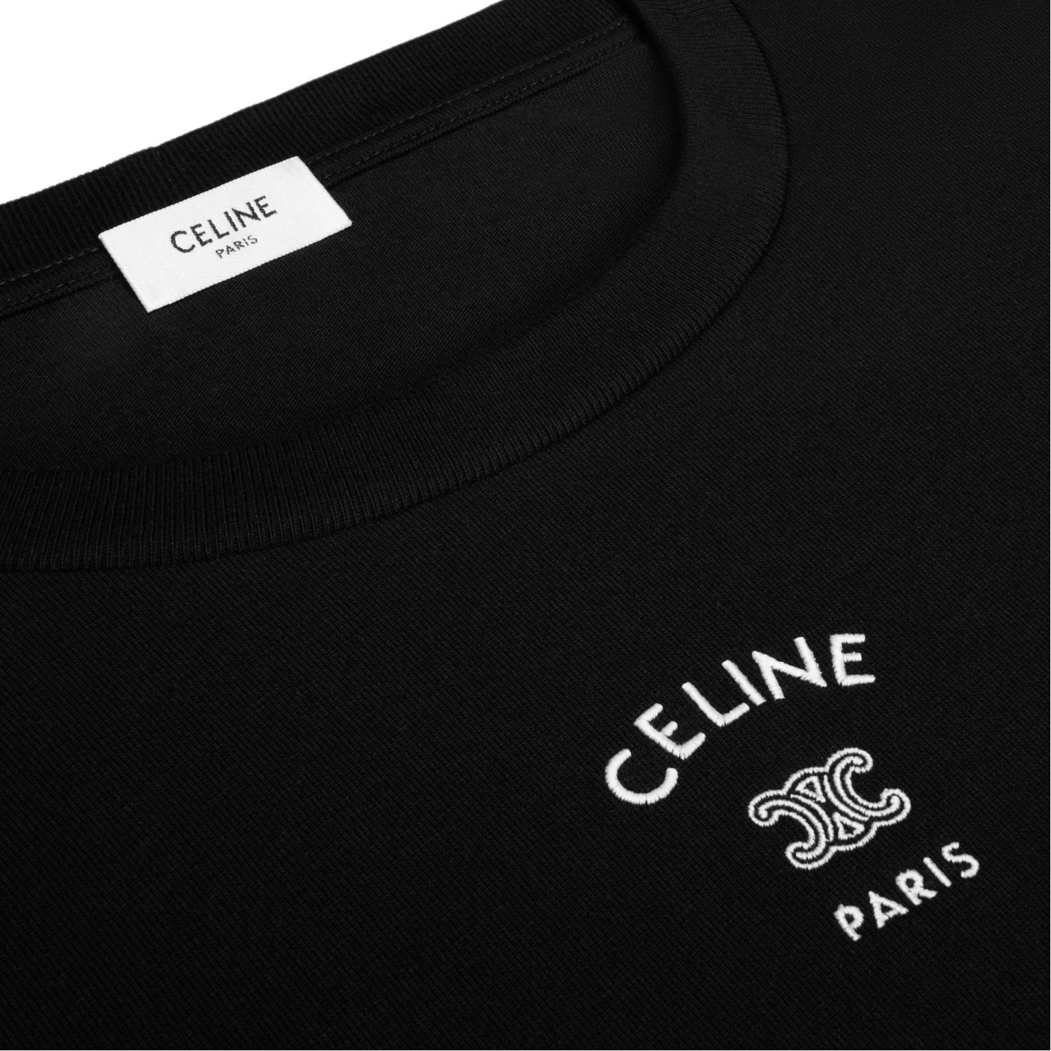 Женская футболка CELINE SS26 T (черный) — фото 3