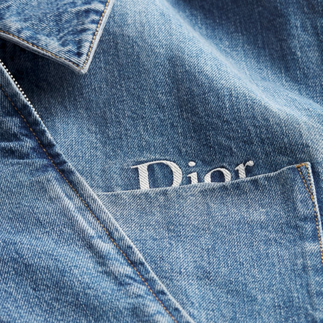 Мужская куртка Dior SS26 (синяя) — фото 6