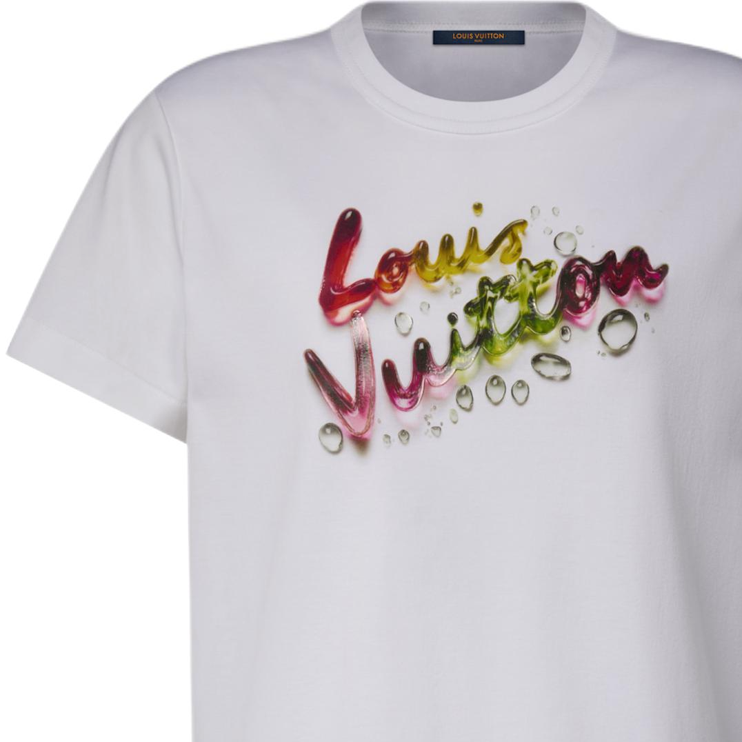 Женская футболка Louis Vuitton LOUIS VUITTON Resort SS26 T (белая) — фото 7