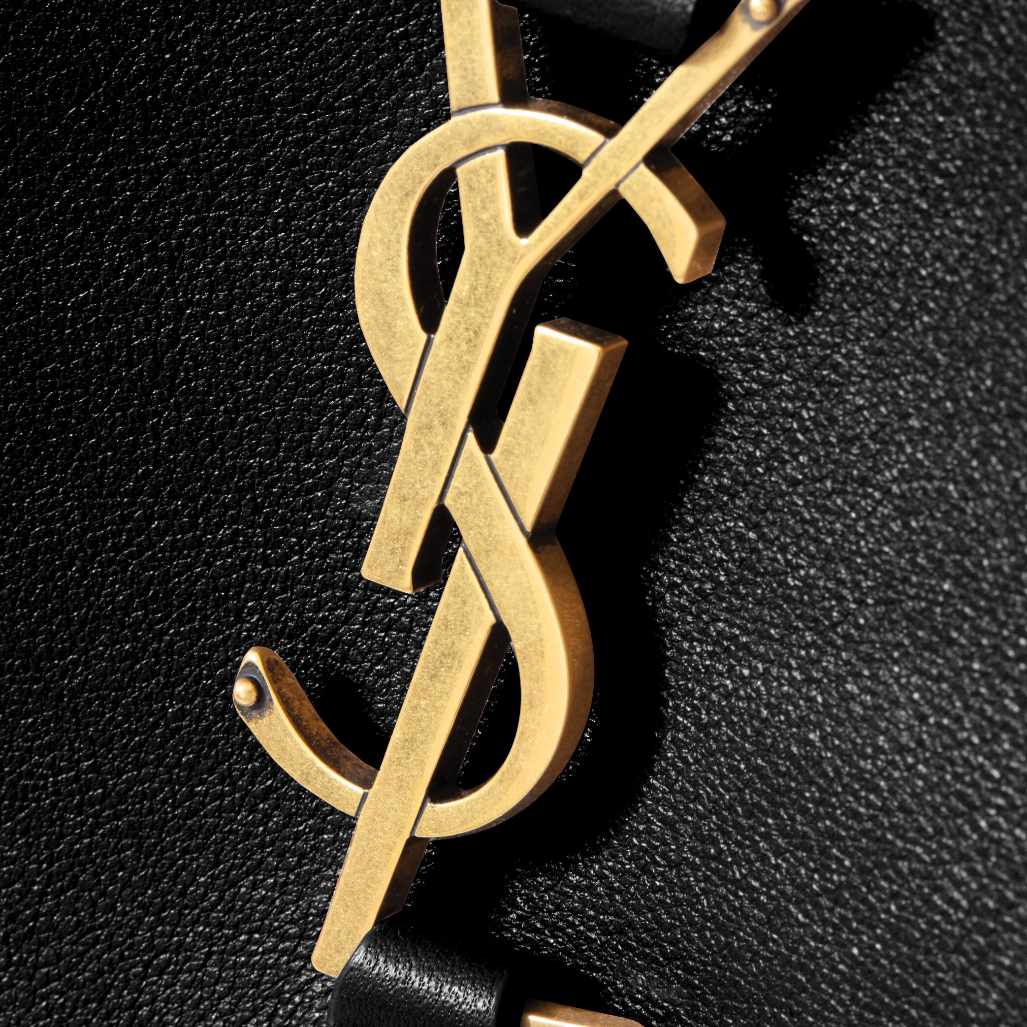Женские сумка SAINT LAURENT LE 5 À 7 Logo (черная) — фото 6