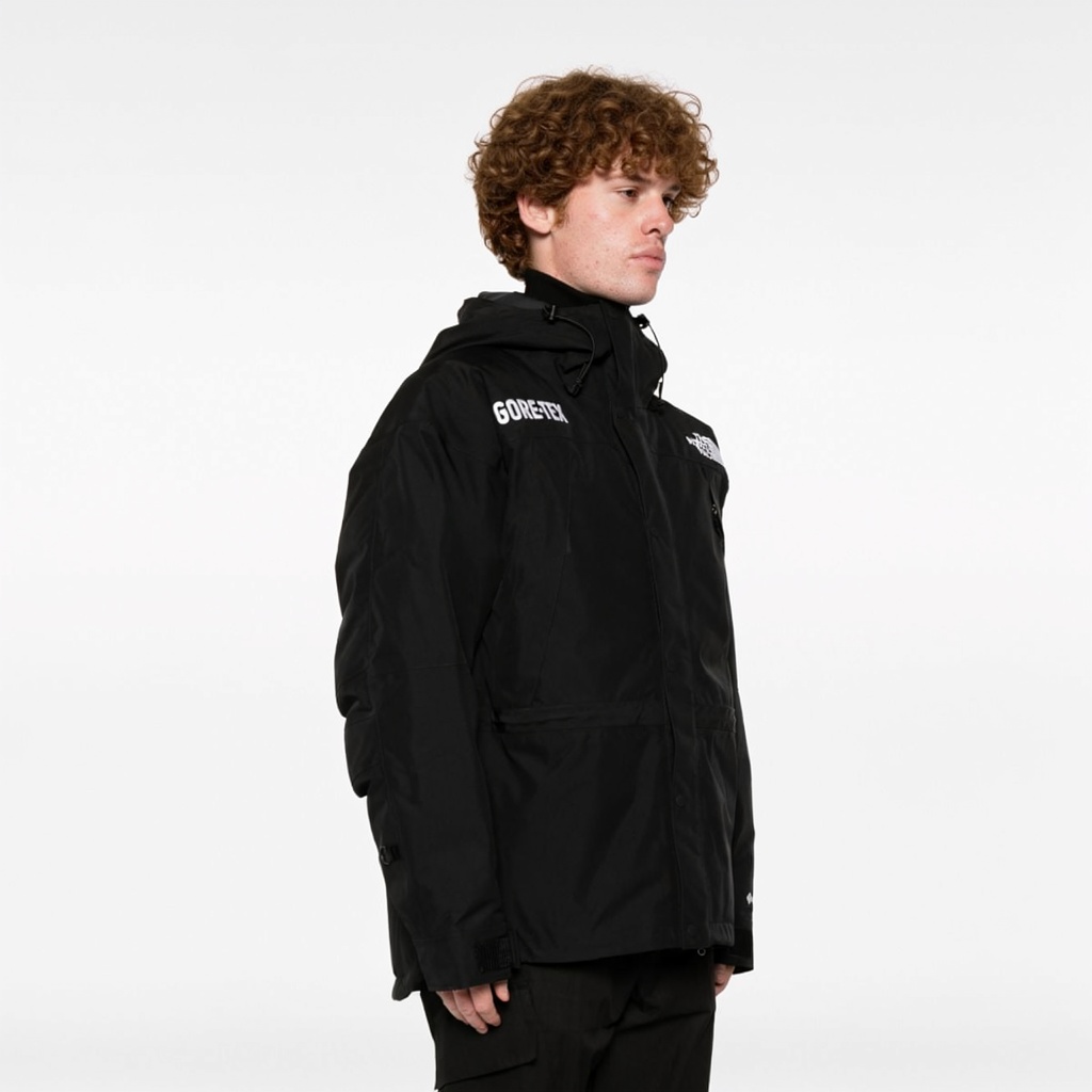 Мужская куртка The North Face Mountain Gore-Tex (черная) — фото 4